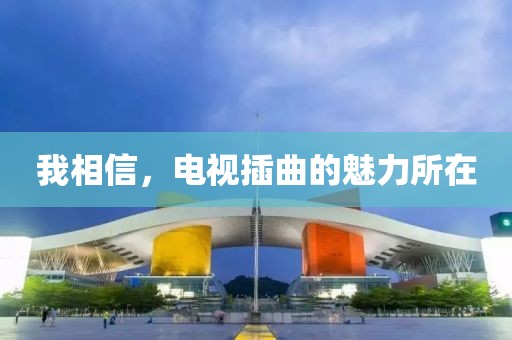 我相信，电视插曲的魅力所在