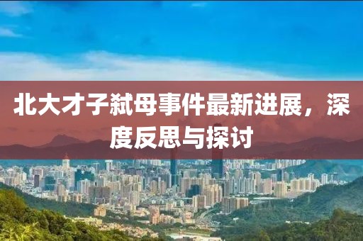 北大才子弑母事件最新进展，深度反思与探讨