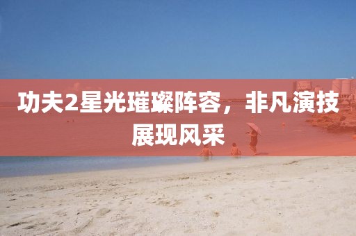 功夫2星光璀璨阵容，非凡演技展现风采