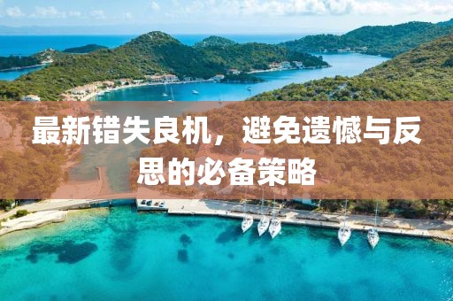 最新错失良机，避免遗憾与反思的必备策略