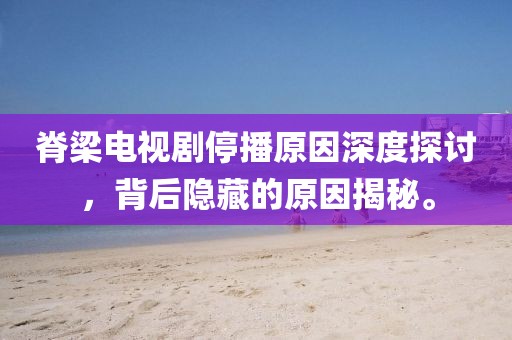 脊梁电视剧停播原因深度探讨，背后隐藏的原因揭秘。