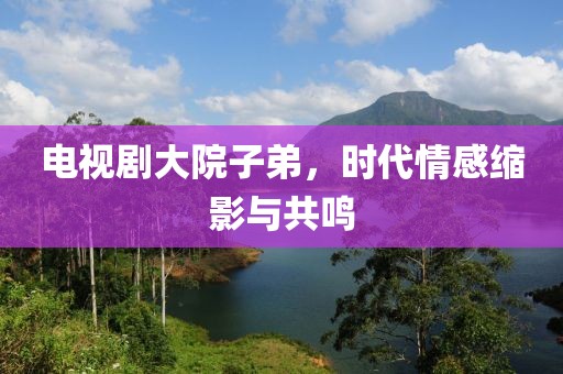 电视剧大院子弟，时代情感缩影与共鸣