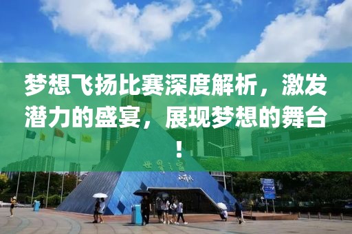 梦想飞扬比赛深度解析，激发潜力的盛宴，展现梦想的舞台！