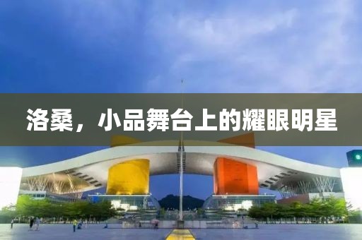 洛桑，小品舞台上的耀眼明星