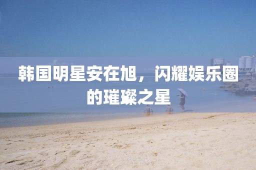 韩国明星安在旭，闪耀娱乐圈的璀璨之星