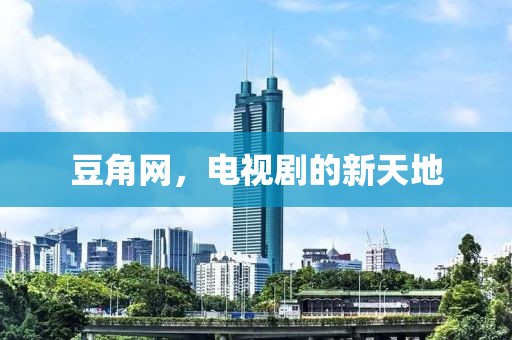 豆角网，电视剧的新天地