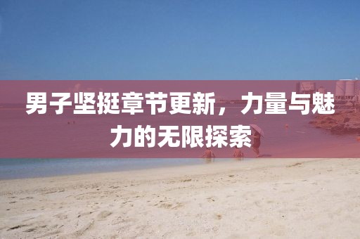 男子坚挺章节更新，力量与魅力的无限探索