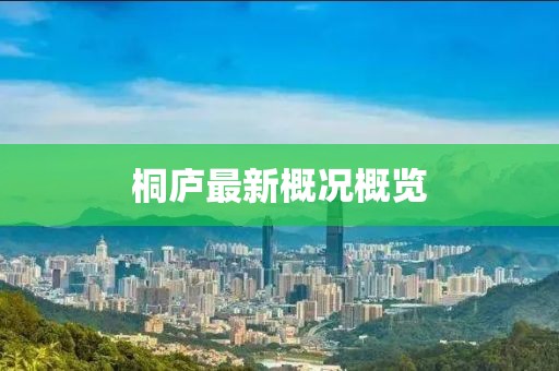 桐庐最新概况概览