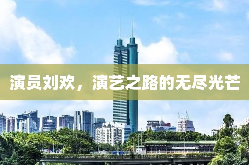 演员刘欢，演艺之路的无尽光芒