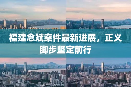 福建念斌案件最新进展，正义脚步坚定前行