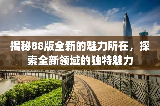 揭秘88版全新的魅力所在，探索全新领域的独特魅力