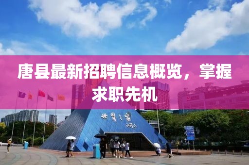 唐县最新招聘信息概览，掌握求职先机