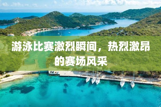 游泳比赛激烈瞬间，热烈激昂的赛场风采