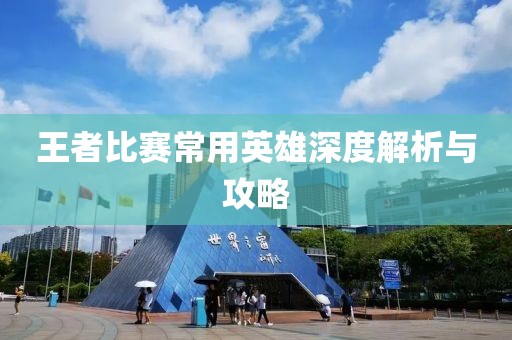 王者比赛常用英雄深度解析与攻略