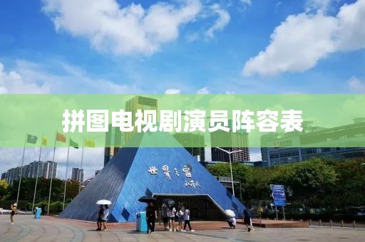 拼图电视剧演员阵容表