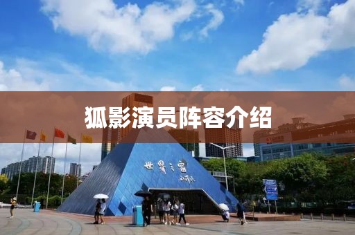 狐影演员阵容介绍
