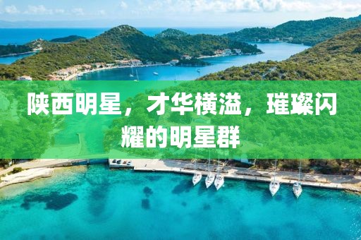 陕西明星，才华横溢，璀璨闪耀的明星群