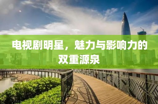 电视剧明星，魅力与影响力的双重源泉