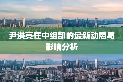 尹洪亮在中组部的最新动态与影响分析
