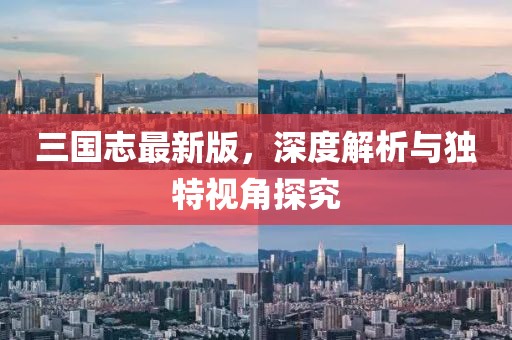 三国志最新版，深度解析与独特视角探究