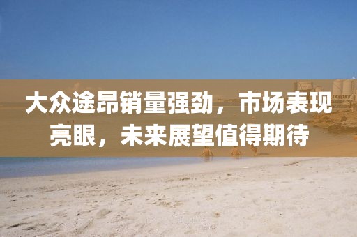 大众途昂销量强劲，市场表现亮眼，未来展望值得期待
