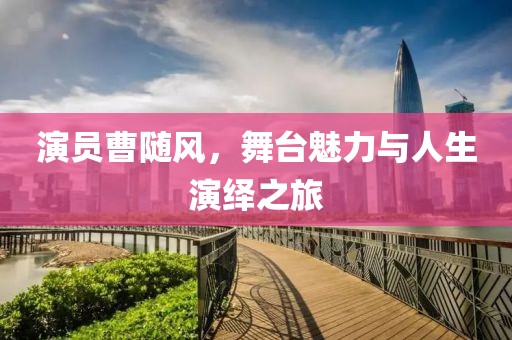演员曹随风，舞台魅力与人生演绎之旅
