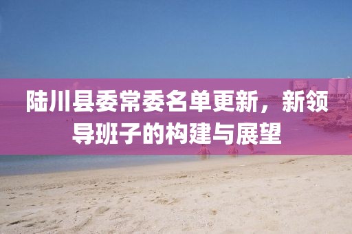 陆川县委常委名单更新，新领导班子的构建与展望