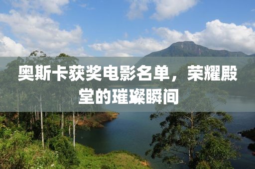 奥斯卡获奖电影名单，荣耀殿堂的璀璨瞬间