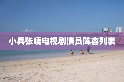 小兵张嘎电视剧演员阵容列表
