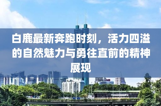 白鹿最新奔跑时刻，活力四溢的自然魅力与勇往直前的精神展现