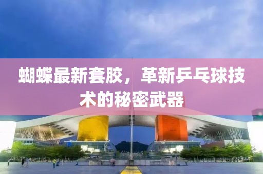 蝴蝶最新套胶，革新乒乓球技术的秘密武器