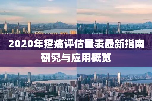 2020年疼痛评估量表最新指南研究与应用概览