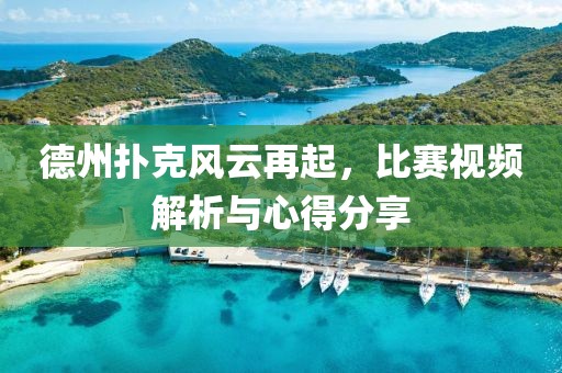 德州扑克风云再起，比赛视频解析与心得分享