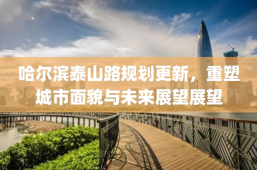 哈尔滨泰山路规划更新，重塑城市面貌与未来展望展望