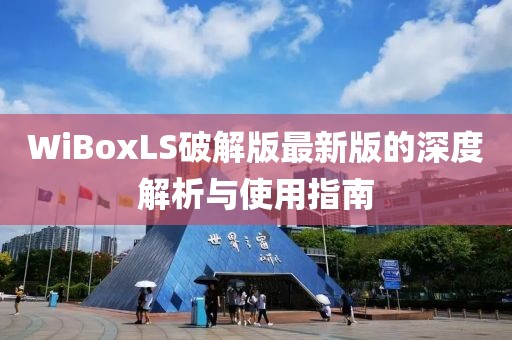 WiBoxLS破解版最新版的深度解析与使用指南