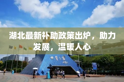 湖北最新补助政策出炉，助力发展，温暖人心