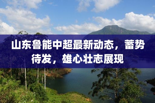 山东鲁能中超最新动态，蓄势待发，雄心壮志展现