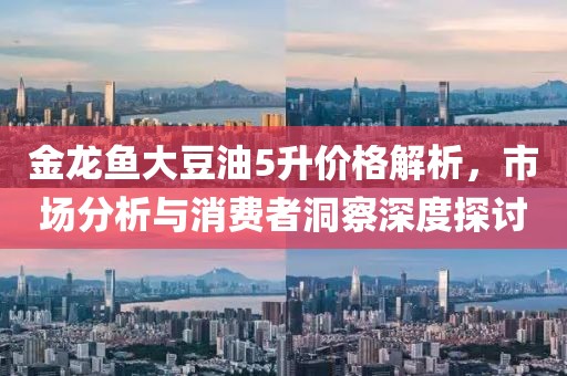 金龙鱼大豆油5升价格解析，市场分析与消费者洞察深度探讨
