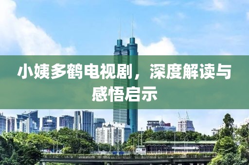 小姨多鹤电视剧，深度解读与感悟启示