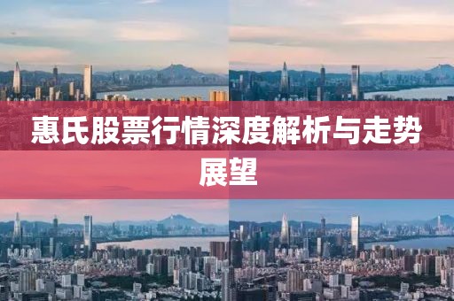 惠氏股票行情深度解析与走势展望