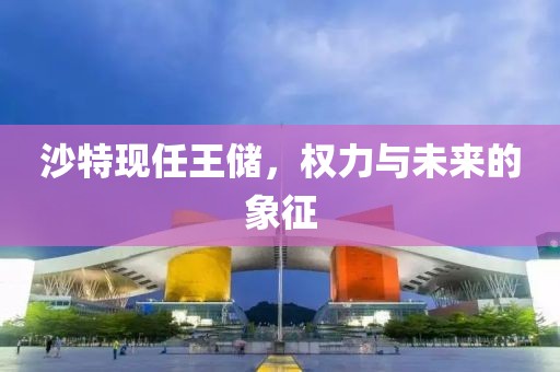 沙特现任王储，权力与未来的象征