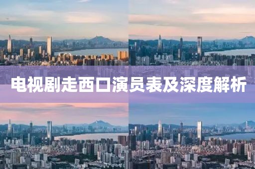 电视剧走西口演员表及深度解析