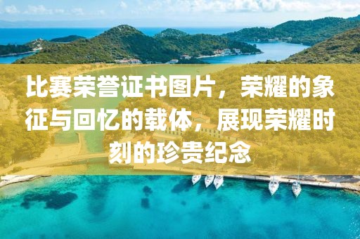 比赛荣誉证书图片，荣耀的象征与回忆的载体，展现荣耀时刻的珍贵纪念