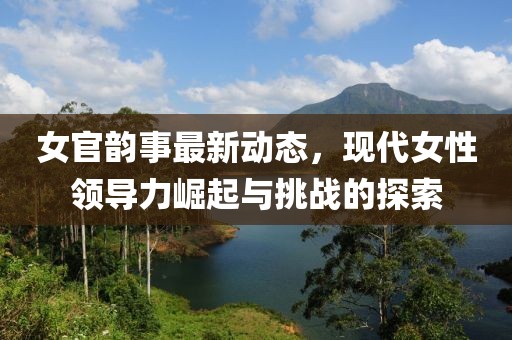 女官韵事最新动态，现代女性领导力崛起与挑战的探索