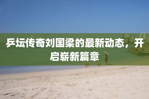 乒坛传奇刘国梁的最新动态，开启崭新篇章