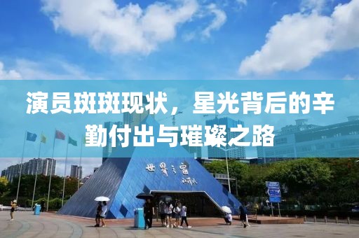 演员斑斑现状，星光背后的辛勤付出与璀璨之路