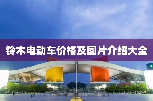 铃木电动车价格及图片介绍大全