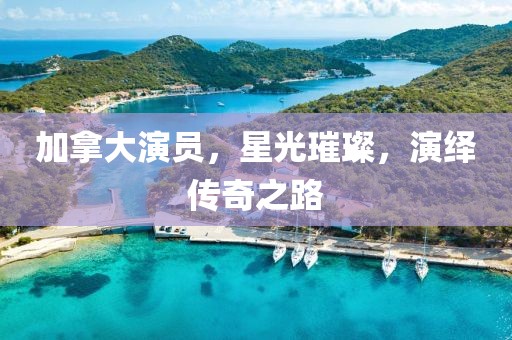 加拿大演员，星光璀璨，演绎传奇之路
