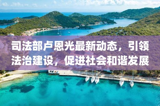 司法部卢恩光最新动态，引领法治建设，促进社会和谐发展
