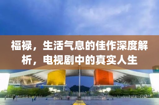 福禄，生活气息的佳作深度解析，电视剧中的真实人生